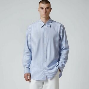 HERMES men’s long sleeve shirt 37-141/2